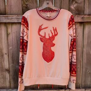 Tru Self Deer Top sz. S